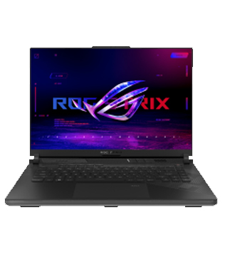 ASUS ROG Strix SCAR 16 G634JYR, 16 Inches, Intel(R) Core(TM) i9-14900HX (2.20 GHz), 32 GB RAM, 1 TB NVME SSD, NVIDIA GeForce RTX 4090, Off Black Laptop (Pre-owned)