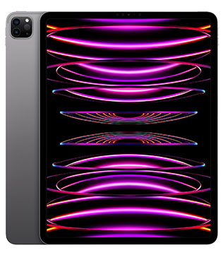 Apple iPad Pro (6th Gen) (A2764) 128 GB 12.9 Inch with Wi-Fi + Cellular (Space Grey) (Pre-owned)