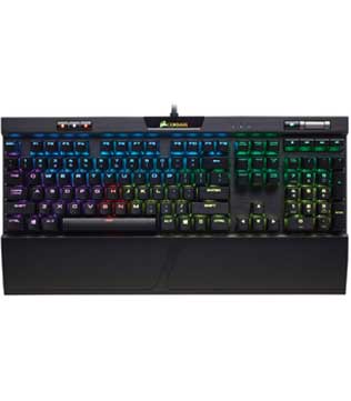 Corsair K70 RGB MK.2 Rapidfire Cherry Wired Mechanical Gaming Keyboard (Pre-owned)