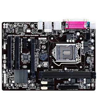Gigabyte GA-H81M-S2PH Motherboard (Pre-owned)