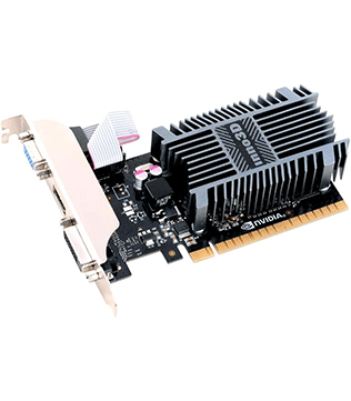 Inno3D NVIDIA GT 710 1GB GDDR3 (N710-1SDV-D3BX) Graphics Card (Pre-owned)