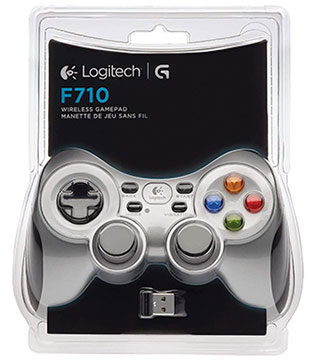 Logitech F710 Wireless Gamepad (PC, Android TV) (Pre-owned)