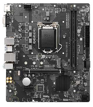 MSI PRO H410M-B Motherboard (Without I/O Shield) (Pre-owned)