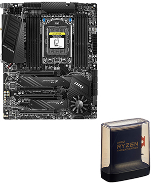 ASRock Taichi TRX40 Motherboard & AMD Ryzen Threadripper 3960x Processor Bundle (Pre-owned)