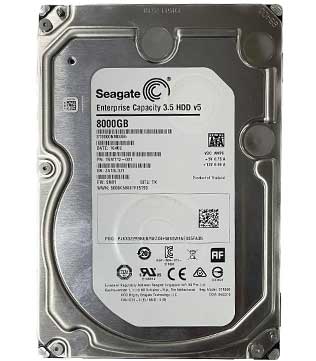 Seagate 8TB 7200RPM 3.5Inch (ST8000NM0055) Internal Hard Disk Drive (Pre-owned)