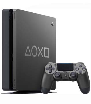 Sony PlayStation 4 Slim 1 TB Days of Play Limited Edition Steel Black (Pre-owned)