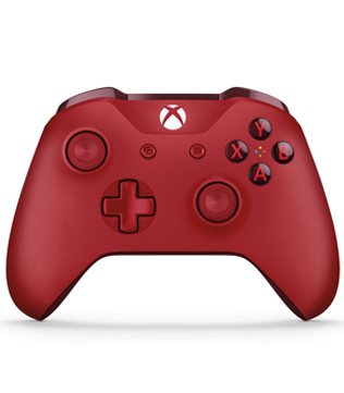 Xbox One Red Wireless Controller with Bluetooth (Pre-owned)