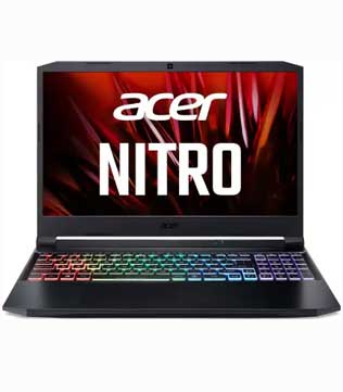 Acer Nitro AN515-55 , 15.6 Inches, Intel(R) Core(TM) i5-10300H CPU @2.50GHz, 24 GB RAM, 512 GB NVME SSD, NVIDIA GeForce GTX 1650 Ti, Black Laptop (Minor Wear & Tear On Body & Keyboard) (Pre-owned)
