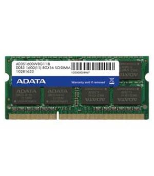 ADATA 4GB DDR3 1600MHz (ADDS1600W4G11-S) Laptop RAM (Pre-owned)