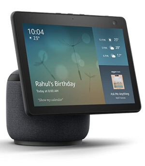 Amazon Alexa Echo Show 10 (3rd Gen) 10.1 Inch Screen, with Alexa Assistant Smart Speaker (Black) (Pre-owned)