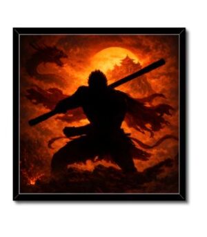 Celestial Ember Art Frame
