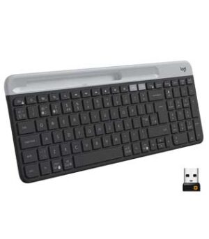 Logitech K580 Slim Multi-Device Wireless Keyboard (Graphite) (Pre-owned)
