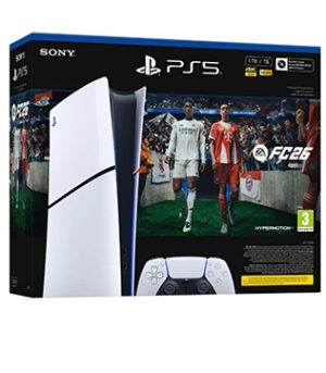 Sony PlayStation 5 Slim Digital Edition (with EA Sports FC 26 PS5 Digital Download Game)