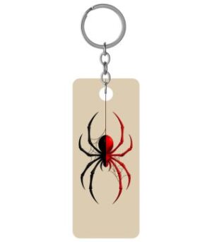 Venom Split Spider Keychain