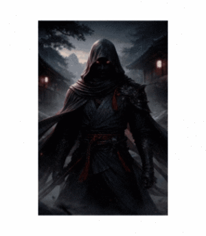 Shadowblade Lenticular Flip Magnet